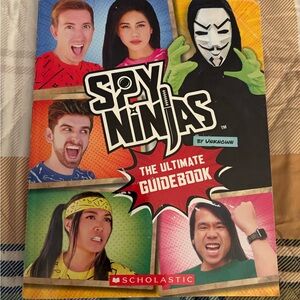 Scholastic Spy Ninjas Guidebook with Red and Black Cover